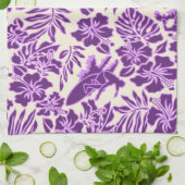 Surf Pareau Hawaiian Kitchtuch Handtuch (Gefaltet)