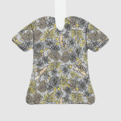 Surf Pareau Hawaiianischer Hibiskus Aloha Shirt- G Ornament (Rückseite)