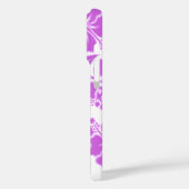 Surf Pareau Hawaiianischer Hibiskus Surfen Rosa Case-Mate iPhone Hülle (Rückseite / Links)