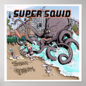 Surf Party Poster 12x12 (Vorne)