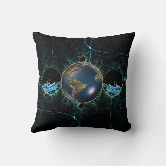 Surf Planet Tasse Kissen (Rückseite)