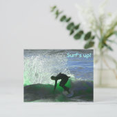 Surf! Postkarte (Stehend Vorderseite)