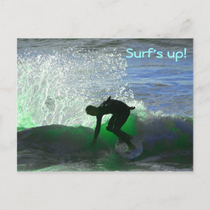 Surf! Postkarte