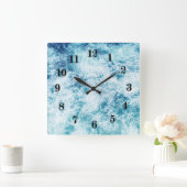 Surf Quadratische Wanduhr (Zuhause)