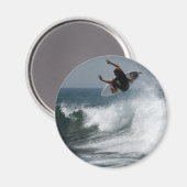 Surf Report Button Magnet (Vorderseite/Rückseite)