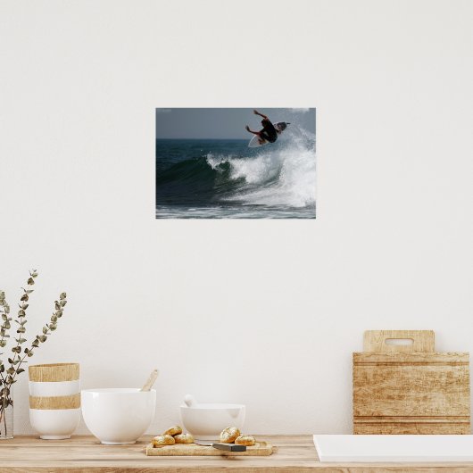 Surf Report Poster Print (Küche)