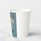 Surf Rescue Lifeguard Patrol Est 1950 Pappbecher (Links)