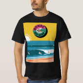 Surf Retrô - Bonde do Mar T-Shirt (Vorderseite)