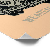 Surf Rider California Beach Poster (Ecke)