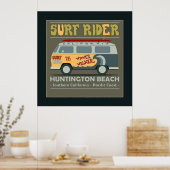Surf Rider Huntington Beach Poster (Küche)