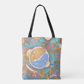 Surf Rider Muster Tasche (Rückseite)