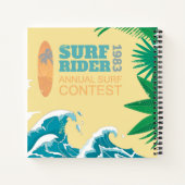 Surf Rider Surf Contest |1983 Notizblock (Rückseite)