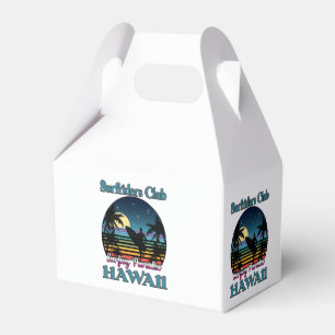 Surf riders Club, Surfparadies, Hawaii Geschenkschachtel