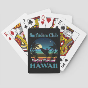 Surf riders Club, Surfparadies, Hawaii Spielkarten