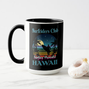 Surf riders Club, Surfparadies, Hawaii Tasse