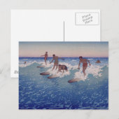 'Surf-Riders, Honolulu' - Postkarte (Vorne/Hinten)