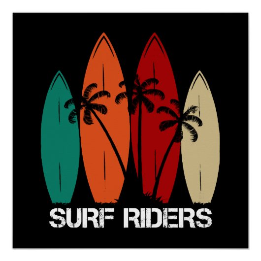 Surf Riders Poster (Vorderseite)