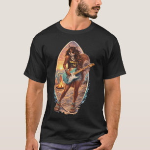 Surf-Rock-Eichhörnchen T-Shirt