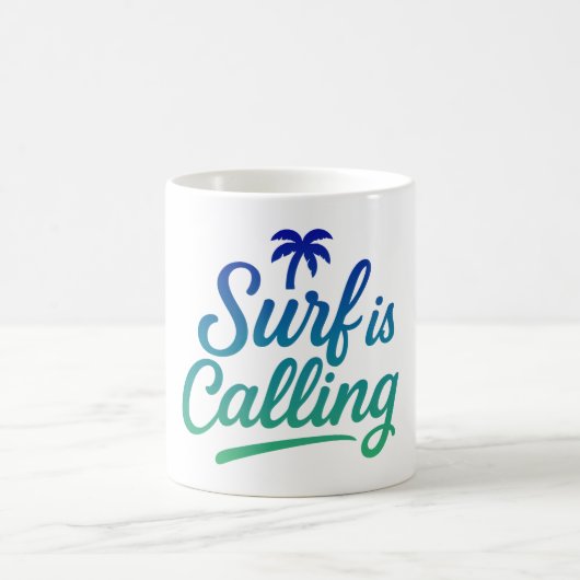 Surf ruft kaffeetasse (Mittel)