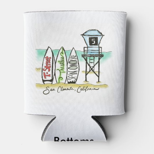 Surf San Clemente Dosenkühler (Vorderseite)