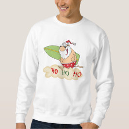 Surf Santa Beach Weihnachten Sweatshirt