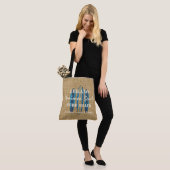 Surf-Schild Anpassen Monogramm Hawaiianischer Stra Tasche (Am Model)