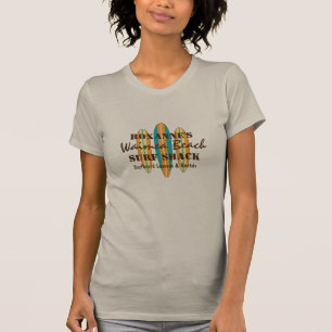 Surf-Schild individuell monogrammieren hawaiianisc T-Shirt
