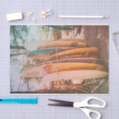 Surf Shack Surf Board Beach Decoupage Seidenpapier (Handwerk)