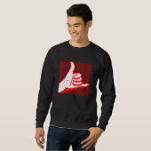 Surf Shaka Surf Design Sweatshirt (Vorne ganz)