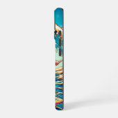 Surf Shop Geisha iPhone Case 16 Hülle (Linke Seite)