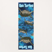  Surf Shop Sea Turtles Yogamatte (Vorderseite)