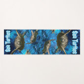  Surf Shop Sea Turtles Yogamatte (Vorderseite (Horizontal))
