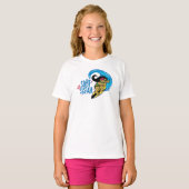 Surf Sistah Vollfarbig T-Shirt (Vorne ganz)