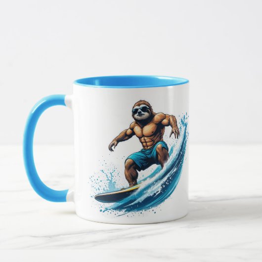 Surf Sloth Tasse (Links)