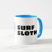Surf Sloth Tasse (VorderseiteRechts)