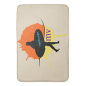 Surf Squibnocket Bath Mat Badematte (Vorderseite Vertikal)