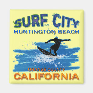 SURF STADT HUNTINGTON BEACH MAGNET