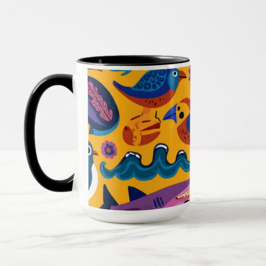 Surf & Sun Kombi-Mug-Geschenk Tasse (Links)