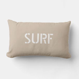 Surf Surfer Beach Beige Lendenkissen