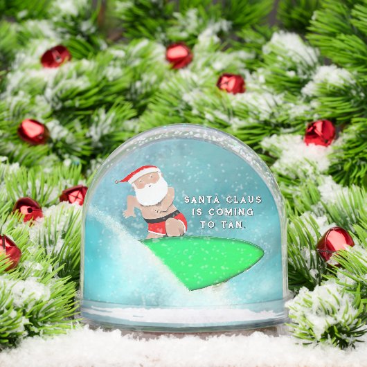 Surf Surfer Holiday Geschenk Schneekugeln (Weihnachten)