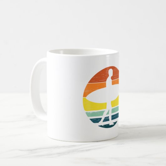Surf Surfer Surfing Kaffeetasse (Vorderseite Links)