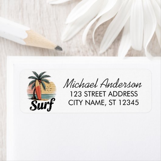 Surf Surfing Beach Surfboard Return Address (Insitu)