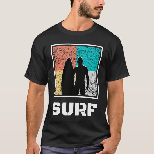 Surf Surfing Surfer T-Shirt (Vorderseite)