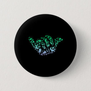 Surf-Symbole für Surfer-Surf-Jungs Surfen Button