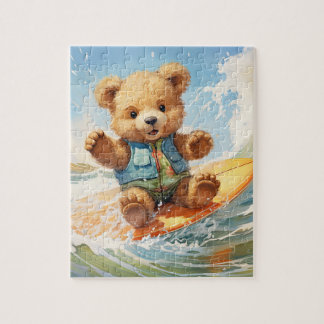 Surf Teddy Bären Puzzle: Adventure Puzzle