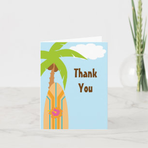 Surf Thank You Card Dankeskarte