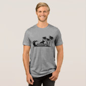 surf  Tri-Blend shirt (Vorderseite voll)