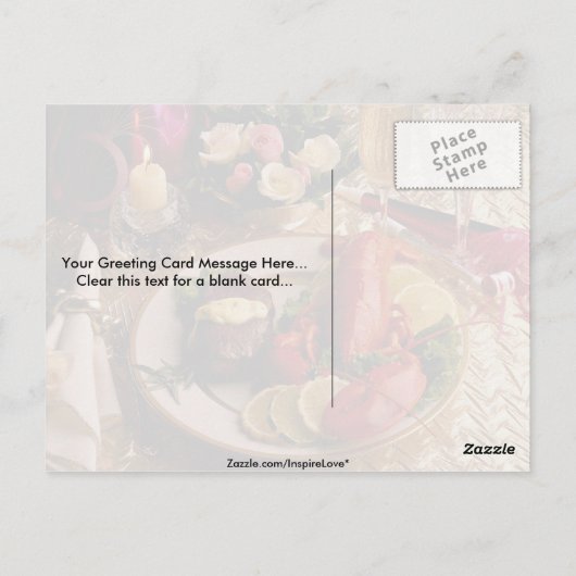 Surf und Rasen Postkarte (Rückseite)