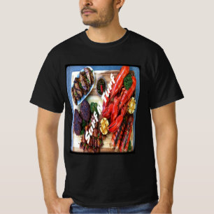 Surf und Turf Rindfleisch Reef T-Shirt