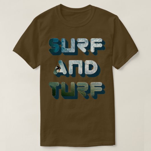 Surf und Turf T-Shirt (Design vorne)